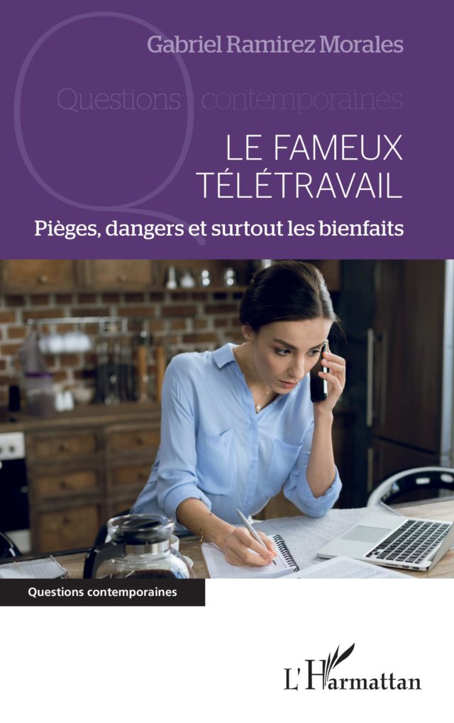 Livre sur le télétravail de Gabriel Ramirez Morales coach