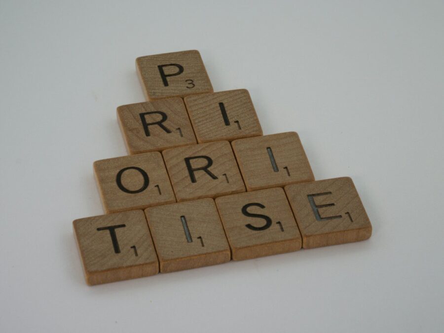 PRIORISATION AU TRAVAIL